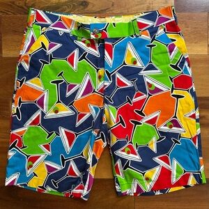 Loudmouth Martini Golf Shorts